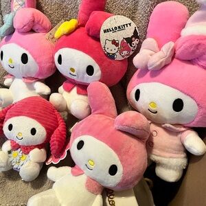 My melody plush bundle